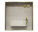 Caixa Decorativa Mergulhadora Dourado, Dourado | WestwingNow