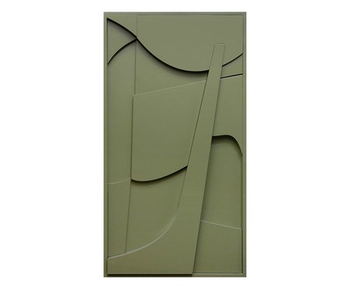 Quadro Planalto Kupa Verde, Verde | WestwingNow