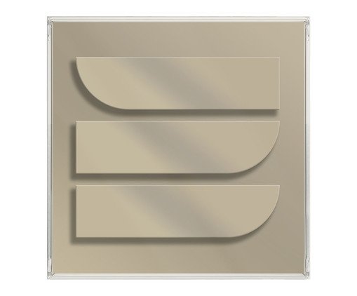 Quadro Dincer Cinza, Cinza | WestwingNow