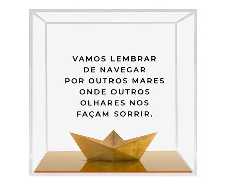 Caixa Decorativa Navegar | Westwing