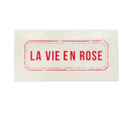 Azulejo La Vie En Rose em Porcelana Branca | WestwingNow