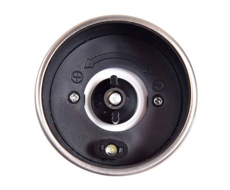 Moedor de Sal e Pimenta em Inox Elétrico Cosmopolitan Preto | Westwing