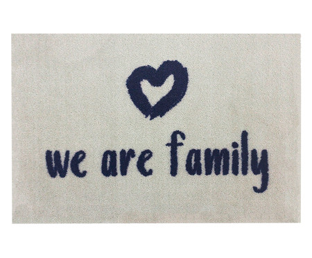 Capacho We Are Family Azul Marinho | WestwingNow