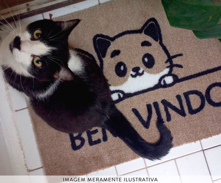 Capacho Bem Vindo Cat | WestwingNow