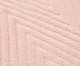 Toalha de Rosto Chevron Mini Air - Rosé, Rosé | WestwingNow
