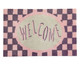 Capacho Welcome Chess Rosa, pink | WestwingNow