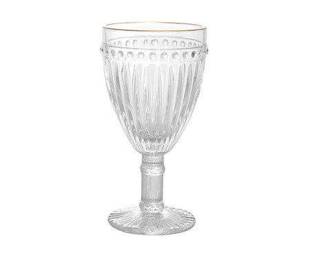 Taça para Água com Fio de Ouro Empire | Westwing