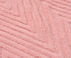 Toalha de Banho Chevron Mini Air - Rosa, Rosa | WestwingNow