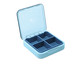 Porta Comprimidos com 4 Divisórias Azul, Azul | WestwingNow