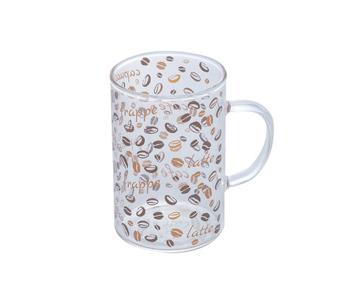 Caneca Resistente Ao Calor Coffee, Transparente | WestwingNow