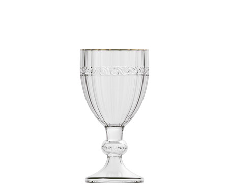 Taça de Licor em Cristal com Fio de Ouro Imperial | WestwingNow