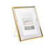 Porta-Retrato Dourado Bor, Transparente | WestwingNow