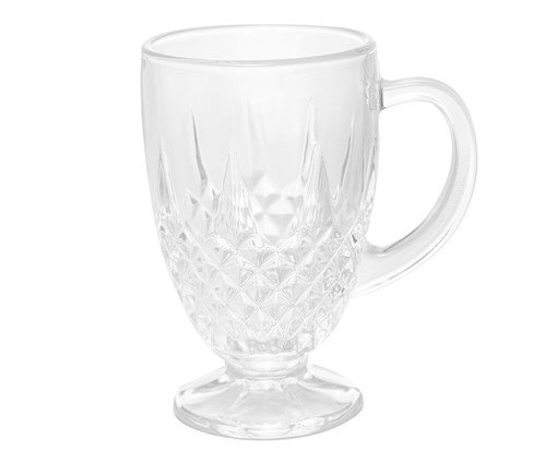 Xícara em Cristal Diamante, Transparente | WestwingNow