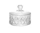 Pote Decorativo em Cristal Deli Diamond III, Transparente | WestwingNow