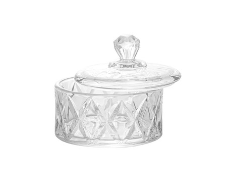 Pote Decorativo em Cristal Deli Diamond III | WestwingNow
