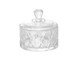 Pote Decorativo em Cristal Deli Diamond, Transparente | WestwingNow