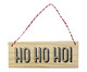 Placa Decorativa Hohoho Pendurar, Natural | WestwingNow