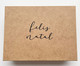 Caixa Christmas Box Feliz Natal, Natural | WestwingNow