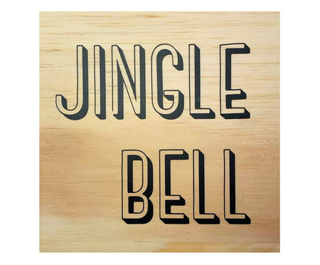 Placa Decorativa Jingle Bell