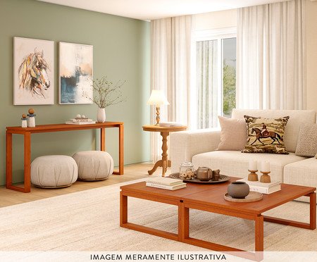 Mesa de Centro Pisces Garapa | Westwing