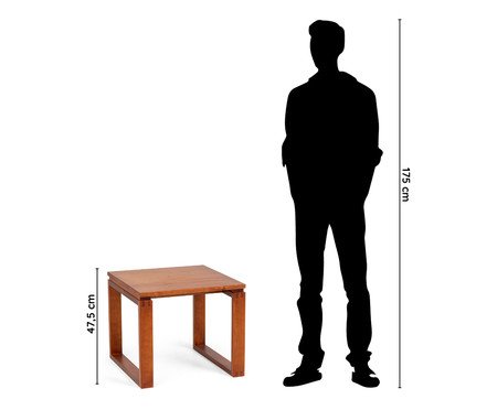 Mesa Lateral Iriri Garapa | Westwing