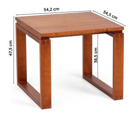 Mesa Lateral Iriri Garapa | Westwing