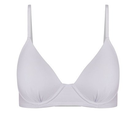 Sutiã Meia-Taça Sustentação Básico Taça C Branco | Westwing