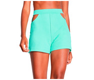 Shorts Bolso Vazado Verde Menta | WestwingNow