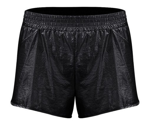 Shorts Runner Preto, Preto | WestwingNow