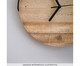 Relógio de Madeira com Alça de Corino Pêndulo Cedro - Hometeka, Colorido | WestwingNow