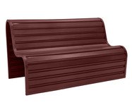 Banco em Aço com Encosto Urbana Corten - Hometeka | WestwingNow