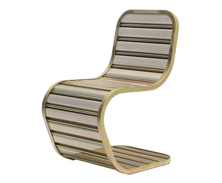Cadeira Desenrola Perfurada Bicromatizada - Hometeka | WestwingNow