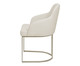 Cadeira Albany Champanhe e Bouclé Off-White, multicolor | WestwingNow