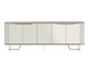 Buffet Albany 2.2 Off&White Fosco e Champanhe, Off White | WestwingNow