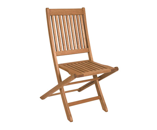 Cadeira Dobrável Ipanema sem Braços - Jatobá, Marrom | WestwingNow