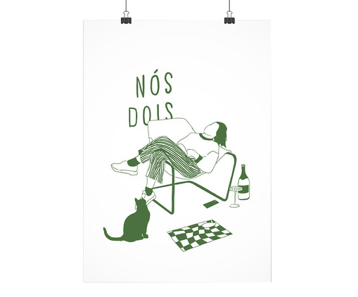 Poster Nós Dois Verde, Verde | WestwingNow