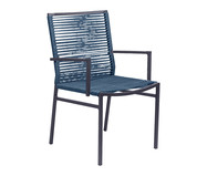 Cadeira Linea com Braço Azul | WestwingNow