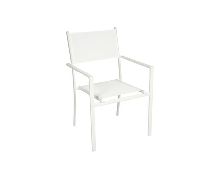 Cadeira Empilhável Square - Branca | WestwingNow