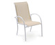 Cadeira Empilhável Mestra - Bege e Branca, Bege | WestwingNow