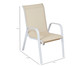 Cadeira Empilhável Summer - Bege e Branca, Bege | WestwingNow