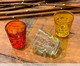 Jogo de Copos para Drinks em Vidro Edis - Colorido, Transparente | WestwingNow
