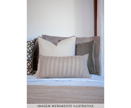 Almofada Monalisa Sisal Retangular Off-White | Westwing