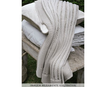 Manta Monalisa Off-White | Westwing