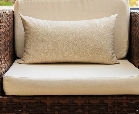 Almofada Impermeável Refúgio Retangular Off-White | Westwing