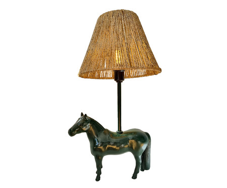 Luminária Cavalo Crioulo Verde