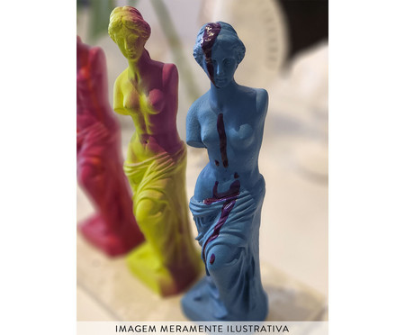 Escultura Deusa Grega Vênus Azul | WestwingNow