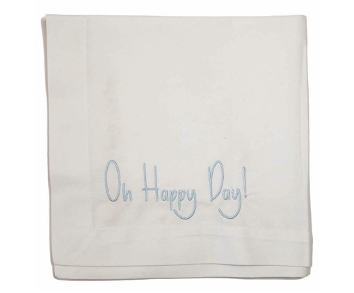 Guardanapo Oh Happy Day! Cinza, gray | WestwingNow