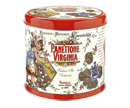 Panettone Tradicional em Lata - 1Kg