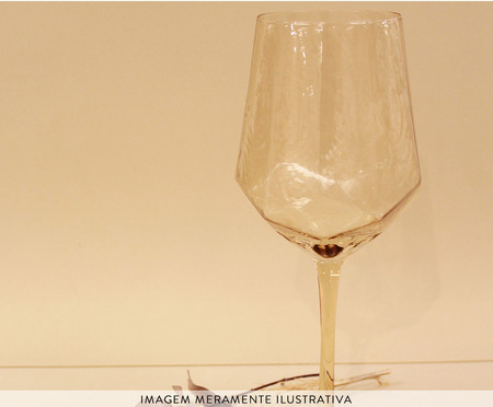 Taça de Vinho Geometric Blush Glam - 560ml | WestwingNow
