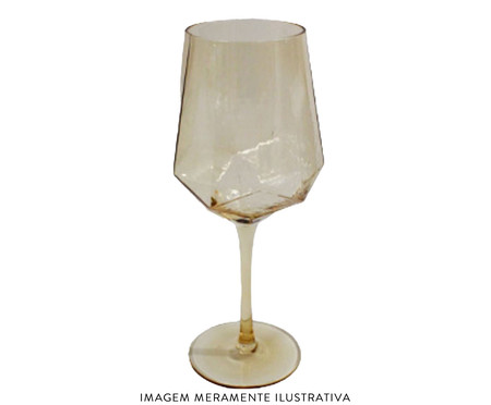Taça de Vinho Geometric Blush Glam - 560ml | WestwingNow